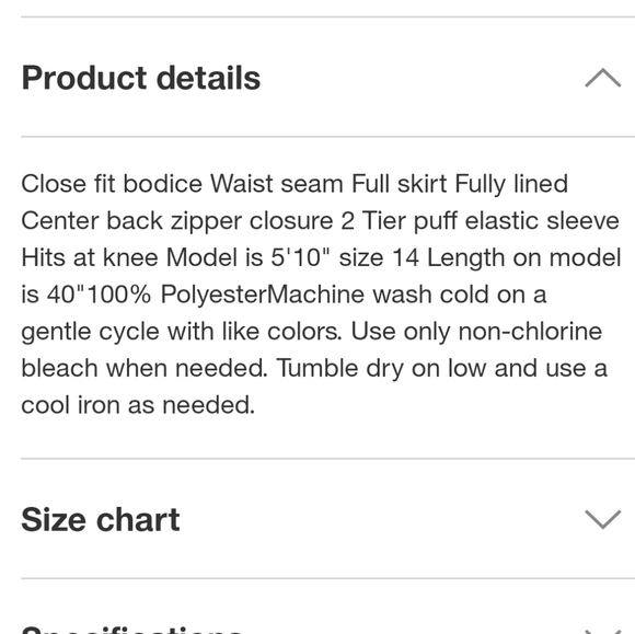 Eloquii Plus Size Puff Sleeve Tulle Romance Midi Dress Stratosphere Baby Blue 16 - Picture 12 of 12